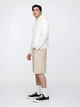 Шорты джинсовые длинные мужские GAP 776902453 35 Бежевые (1159848249) - изображение 4