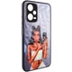 TPU+PC чехол Epik Prisma Ladies для Xiaomi Redmi Note 12 Pro 5G Black in White - изображение 1
