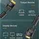Кабель Vention VGA(3+6) Male to Male Cable with ferrite cores 3M чорний (DAEBI) - изображение 3
