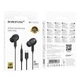 Навушники дротові BOROFONE BM100 Pro (Type-C) Black - изображение 2