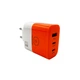 Сетевое зарядное устройство WUW-C215 65W Charger 2 USB C + USB A white black - изображение 1