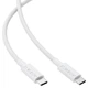 Кабель ACEFAST C18-03 USB-C to USB-C braid charging data cable білий - изображение 3