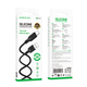 Кабель BOROFONE BX113 Lenny silicone charging data cable Type-C(L=1M) чорний - изображение 2