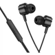 Навушники BOROFONE BM94 Sonar universal earphones with microphone чорний - изображение 1