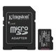 Карта пам'яті microSDXC (UHS-1) Kingston Canvas Select Plus Gen3 256Gb class 10 А1 (R-150MB/s) (adapter SD) - зображення 1