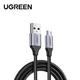Кабель UGREEN US290 USB 2.0 A to Micro USB Cable Nickel Plating Aluminum Braid 2m (Black) (UGR-60148) - зображення 2