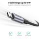 Кабель UGREEN US290 USB 2.0 A to Micro USB Cable Nickel Plating Aluminum Braid 2m (Black) (UGR-60148) - зображення 3