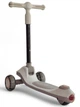 Детский трёхколёсный самокат Scooter Cosmo с музыкой, подсветкой и складной конструкцией, серый - изображение 2