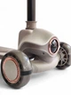 Детский трёхколёсный самокат Scooter Cosmo с музыкой, подсветкой и складной конструкцией, серый - изображение 3