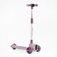 Детский самокат с сиденьем Scooter SGku 2-в-1 с фонариком, музыкой и подсветкой, розовый - изображение 2