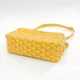 Cумка через плечо Goyard в оранжевом цвете. - изображение 2