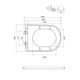 Сидіння-кришка для унітазу Mixxus Premium SEAT COVER ELLIPSE-2005 GRAY 445х360х37mm дюропласт (MP6685) - зображення 2