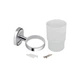 Стакан с держателем Lidz Oreo 0401 настенный (матовое стекло) LDORE0401CRM22163 Chrome - изображение 4