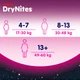 Підгузки-трусики Huggies DryNites для дівчаток 8-15 років 9 шт. (5029053527604) - зображення 7