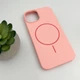 Чохол для смартфона Cosmic Silicone Case Magnetic for Apple iPhone 13 12,Pink (SilMag13-12) - изображение 4