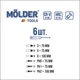 Набір викруток 6од. "Molder" (МТ32206) блістер (12шт/уп) - зображення 3