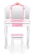 Туалетний столик дитячий EcoToys з потрійний дзеркалом, табуретом та шухлядою (5905817007554) - зображення 3