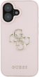 Etui Guess Grained Big 4G & Classic Logo do Apple iPhone 16 Pink (3666339424824) - obraz 3