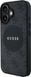 Etui plecki Guess 4G Circle Classic Logo MagSafe do Apple iPhone 16 Black (3666339426323) - obraz 2