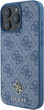 Etui plecki Guess HC PU 4G Small Classic do Apple iPhone 16 Pro Max Blue (3666339364397) - obraz 2