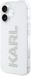 Панель Karl Lagerfeld IML Rhinestones Logo для Apple iPhone 16 Transparent (3666339356644) - зображення 2