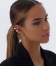 Набор кафф Fashion Jewelry 3 шт серьги без прокола серебристые (SVS) - изображение 7