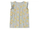 Футболка з рюшами для дівчинки Lupilu Ecoprint 437249 122-128 см (6-8 years) сірий - зображення 1