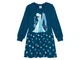 Платье хлопковое с принтом для девочки Disney Frozen 382063_363738 122-128 см (6-8 years) темно-синий - изображение 1
