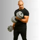 Гантели композитные наборные 26 кг (2×13 кг) WCG Grey Edition, пластиковый гриф Ø30 мм (антиударные диски) - изображение 5