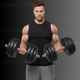 Гантели композитные наборные 55 кг (2×27,5 кг) WCG Strong Edition со стальным грифом Ø28 мм (антиударные диски) - изображение 2