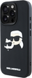 Панель Karl Lagerfeld HC 3D Rubber Double Heads для Apple iPhone 16 Pro Max Black (3666339402198) - зображення 2