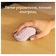 Мышь Logitech M196 Rose (910-007461) - изображение 2