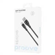 Кабель Proove Soft Silicone USB to Type-C 2.4A (1m) black - изображение 2