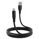 Кабель Proove Soft Silicone USB to Lightning 2.4A (1m) black - изображение 3