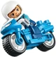 Zestaw klocków LEGO DUPLO Town Niebieski motocykl policyjny 11 elementów (10471) - obraz 5