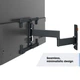 Vogel's TVM 3465 OLED похило-поворотне настінне кріплення для телевізора - изображение 9