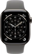 Smartwatch Apple Watch Series 11 GPS + Cellular 42mm&nbsp;Natural Titanium Case with Stone Grey Sport Band S/M (MF8M4) - obraz 2