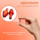 Беруши для сна плавания Елочка силиконовые берушки с высоким шумоподавлением затычки в уши от храпа в бассейн самолет анатомические в футляре Univerza Красные 56_4_L_2B - изображение 4