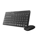 Комплект (клавіатура, миша) бездротовий Rapoo 8000M Wireless Black - изображение 3