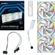 Вентилятор Lian Li Uni Fan SL Wireless 120-3 White (G99.12SL1W3W.00) - зображення 10