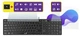 Комплект (клавиатура, мышь) Genius C-126 SlimStar Black Ukr (31330007407) - изображение 9