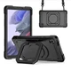 Противоударный чехол с поворотной 360 подставкой и ремешком для Samsung Galaxy Tab A9 8.7" SM-X110 SM-X115 SM-X117 - изображение 1