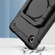 Противоударный чехол с поворотной 360 подставкой и ремешком для Samsung Galaxy Tab A9 8.7" SM-X110 SM-X115 SM-X117 - изображение 2