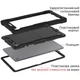 Протиударний чохол з підставкою Shockprof Capsule для Samsung Galaxy Tab A9+ / A9 Plus 11" SM-X210 SM-X216 Чорний - зображення 6