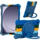 Детский силиконовый чехол Pop It с ручкой - подставкой на Samsung Galaxy Tab A9 8.7" SM-X110 SM-X115 Синий - изображение 1