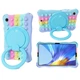 Детский силиконовый чехол Pop It с ручкой - подставкой на Samsung Galaxy Tab A9 8.7" SM-X110 SM-X115 Голубой - изображение 10