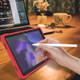 Противоударный чехол с подставкой Shockprof Capsule для Samsung Galaxy Tab A9+ / A9 Plus 11" SM-X210 SM-X216 Красный - изображение 7