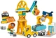 Конструктор LEGO DUPLO Town Будівельний майданчик з транспортними засобами 3 в 1 84 елементи (10476) - зображення 2
