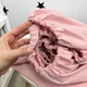 Простынь на резинке в кроватку Oh My Kids™ 120х60 см розовая пудра - изображение 5