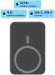 УМБ Smart X105 5000 mAh 22.5W MagSafe Black - зображення 4